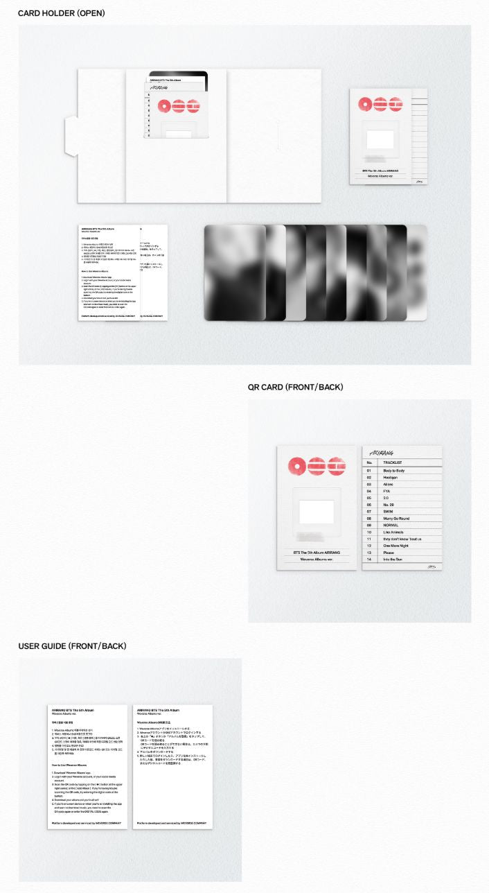 BTS - ARIRANG (WEVERSE ALBUMS VER.) + Soundwave Gift Nolae