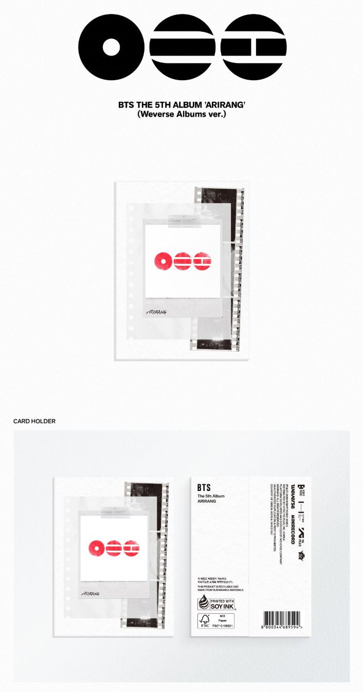 BTS - ARIRANG (WEVERSE ALBUMS VER.) + Soundwave Gift