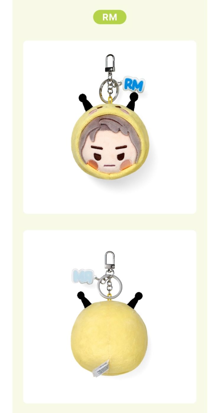 bts face keyring 2025 現地限定　2体セット bts-2025-island-goods-face-