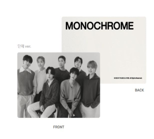 BTS - 'MONOCHROME' MD