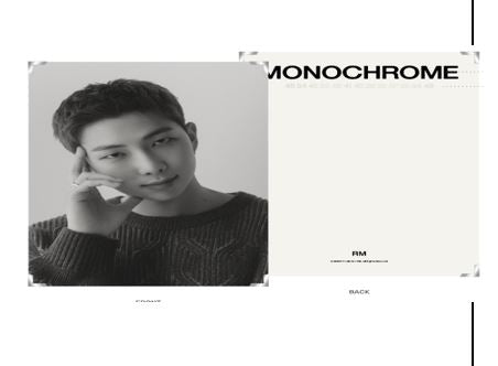 BTS MONOCHROME プレミアムフォト BTS - PREMIUM PHOTO (MONOCHROME MD)