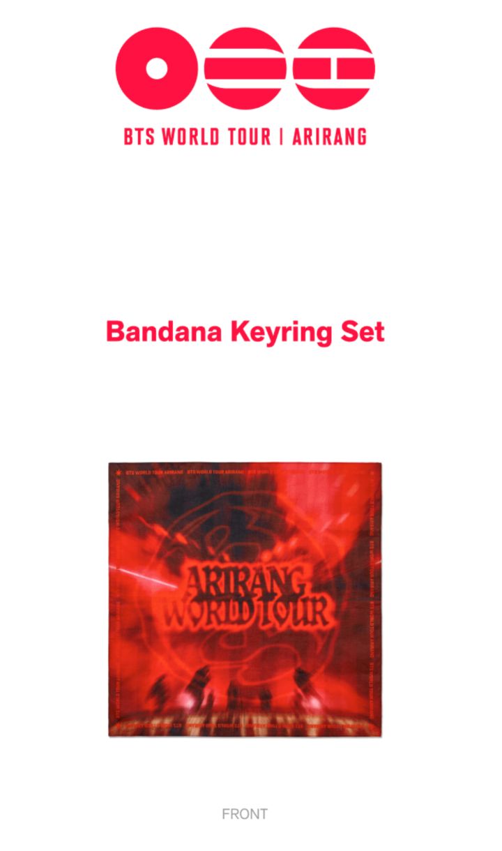 BTS - WORLD TOUR 'ARIRANG' 2ND DROP OFFICIAL MD 2 Nolae
