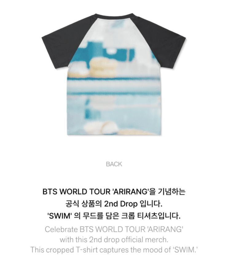 BTS - WORLD TOUR 'ARIRANG' 2ND DROP OFFICIAL MD Nolae