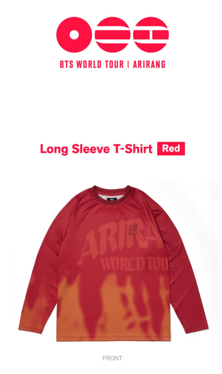 BTS - WORLD TOUR 'ARIRANG' 2ND DROP OFFICIAL MD Nolae