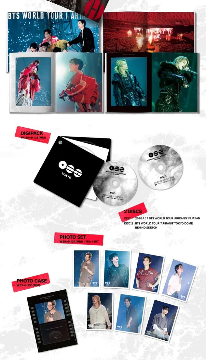 BTS - WORLD TOUR 'ARIRANG' IN JAPAN (BLU-RAY) Nolae