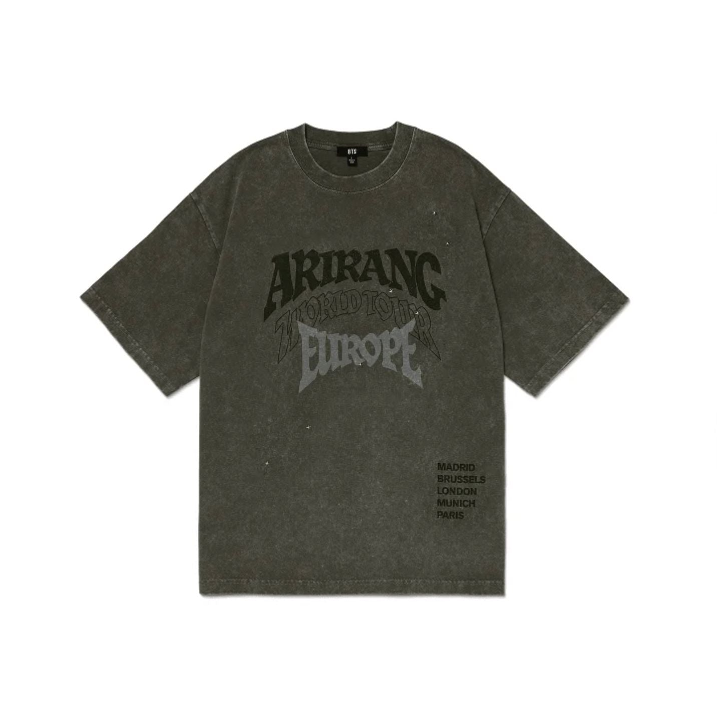 BTS - ZIP-UP HOODIE & S/S T-SHIRT EUROPE (WORLD TOUR 'ARIRANG' OFFICIA