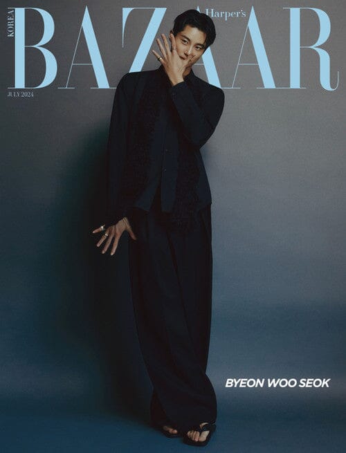 BYEON WOO SEOK - BAZAAR (JULY 2024) Nolae