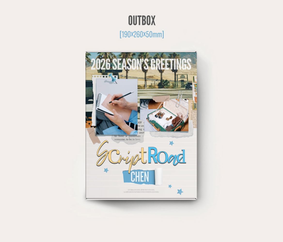 CHEN (EXO) - 2026 SEASON'S GREETINGS (SCRIPT ROAD) + Extra Photocard Nolae