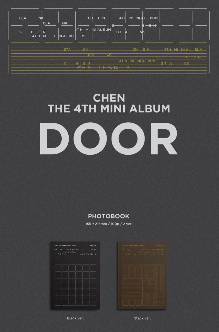 CHEN (EXO) - DOOR (THE 4TH MINI ALBUM) Nolae