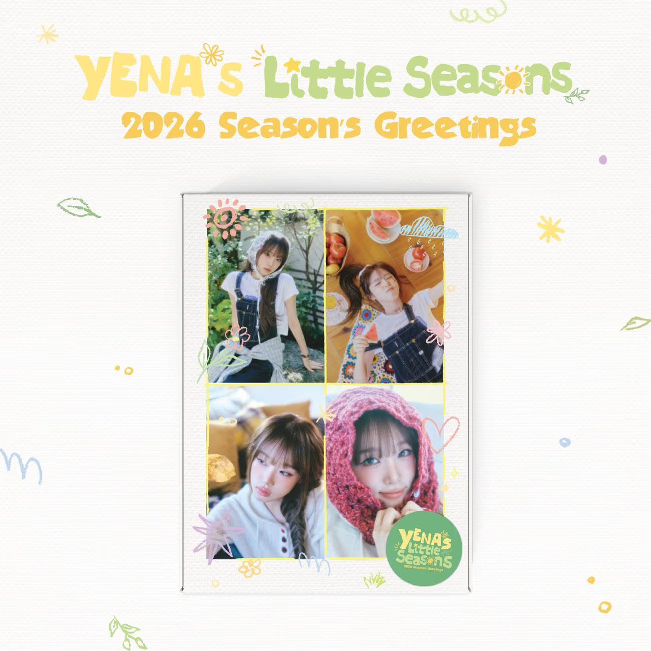 CHOI YENA - 2026 SEASON'S GREETINGS (YENA’S LITTLE SEASONS) + Extra Photocard Nolae