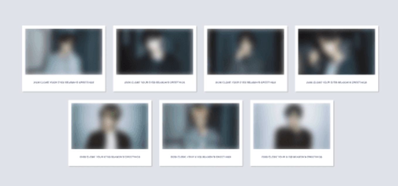 CLOSE YOUR EYES - 2026 SEASON'S GREETINGS + Weverse Gift Nolae