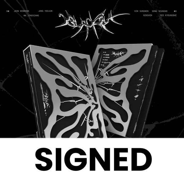 CLOSE YOUR EYES - BLACKOUT (BLACKOUT VER.) SIGNED