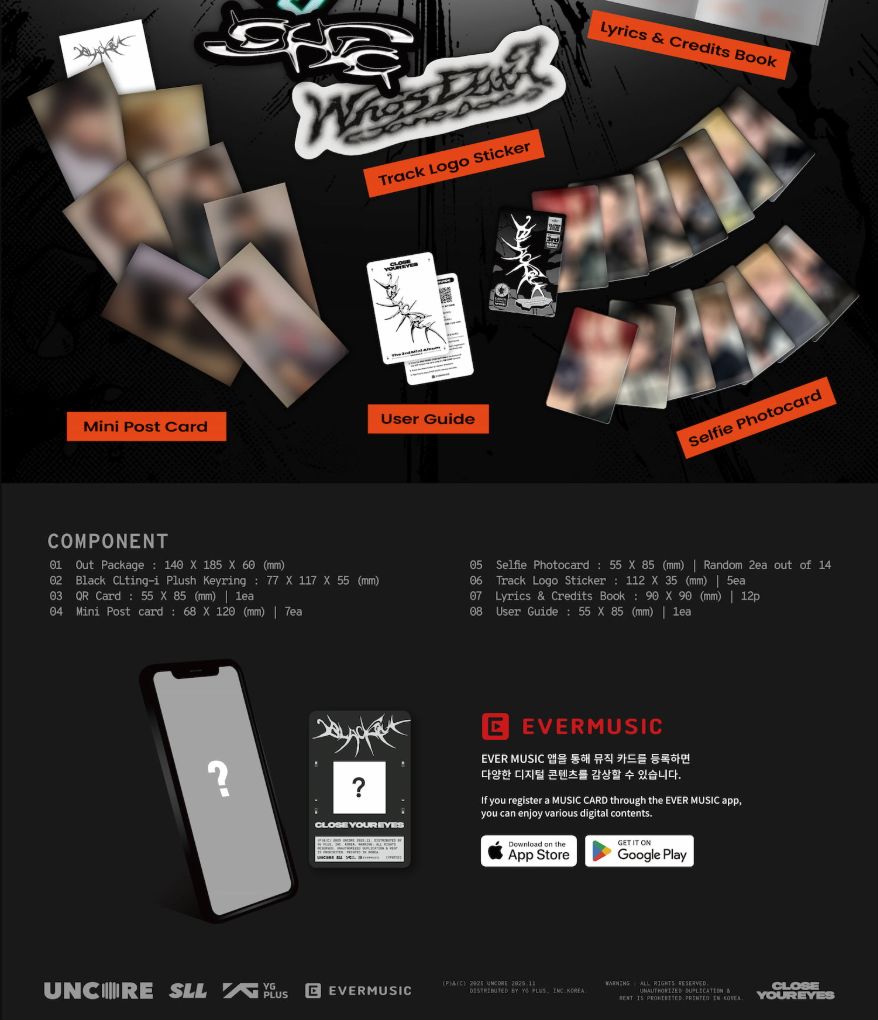 CLOSE YOUR EYES - BLACKOUT (EVER MUSIC ALBUM) Nolae