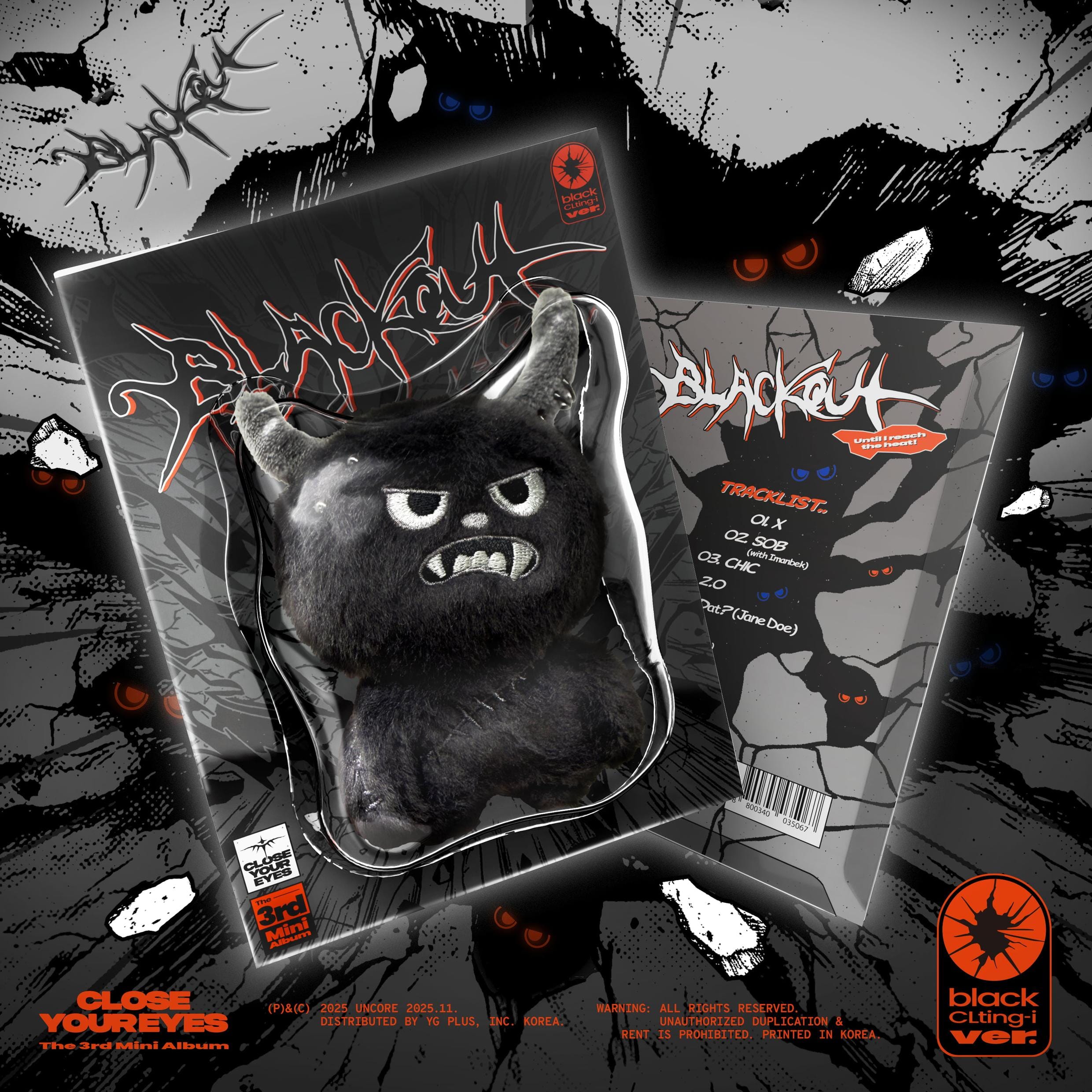 CLOSE YOUR EYES - BLACKOUT (EVER MUSIC ALBUM)