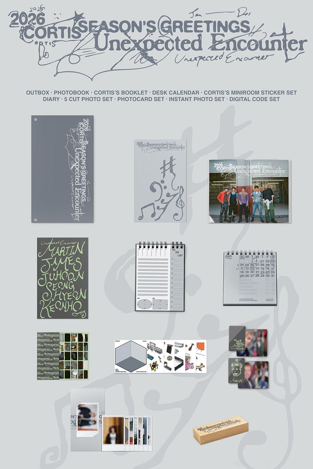CORTIS - 2026 SEASON'S GREETINGS + POB WEVERSE GIFT