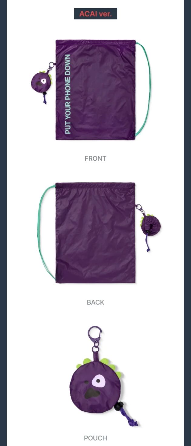 CORTIS BALL MULTI BAG ACAI コルティスボール バッグ CORTIS - CORTIS BALL MULTI BAG ('26 CORTIS TOUR : PUT YOUR PHONE DOWN