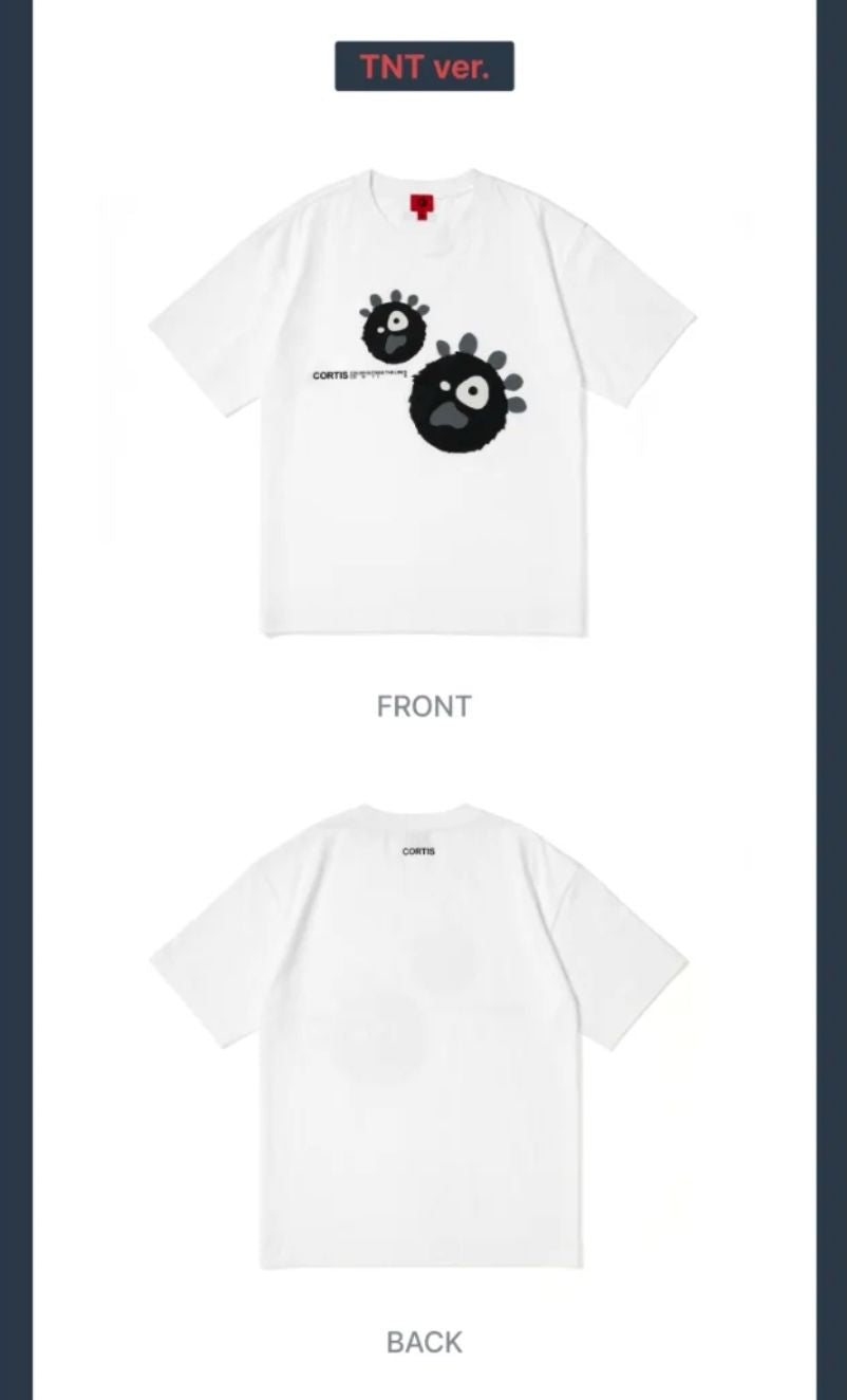 CORTIS - CORTIS BALL T-SHIRT ('26 CORTIS TOUR : PUT YOUR PHONE DOWN MD