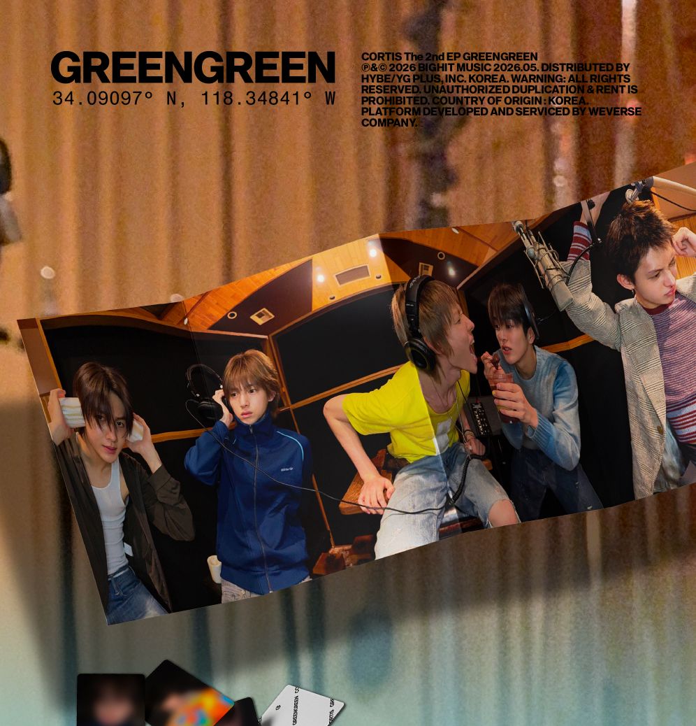 CORTIS - GREENGREEN (WEVERSE ALBUMS VER.) + BDM Gift Nolae