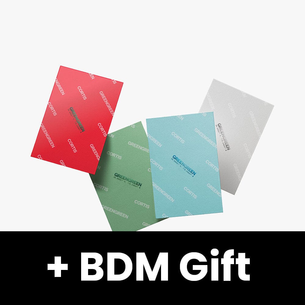 CORTIS - GREENGREEN (WEVERSE ALBUMS VER.) + BDM Gift Nolae