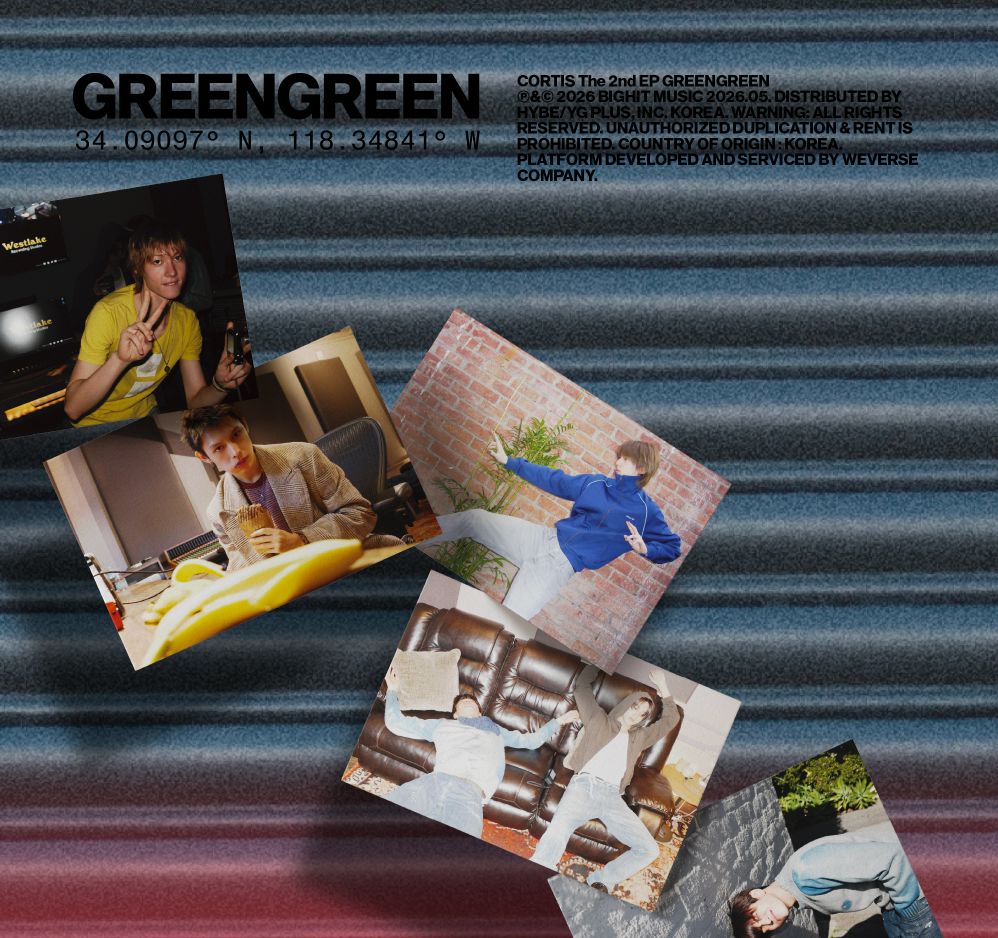 CORTIS - GREENGREEN (WEVERSE ALBUMS VER.) SET + Weverse Gift