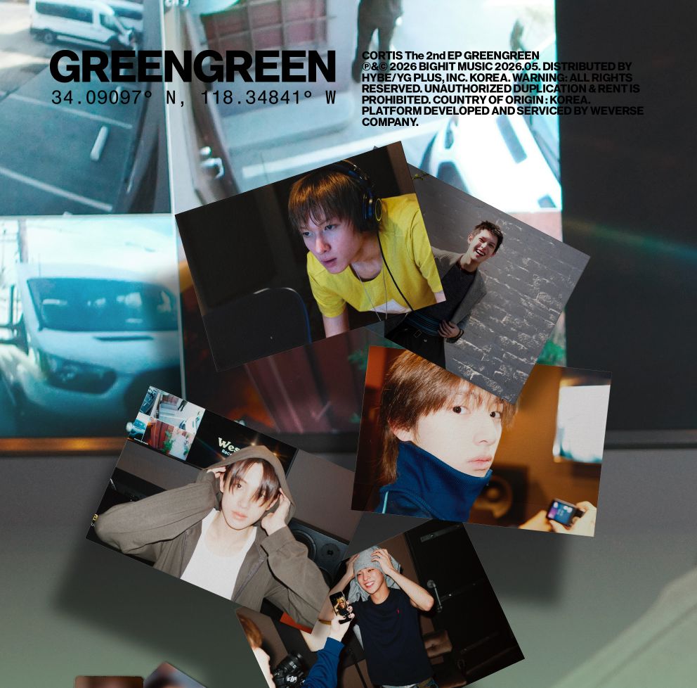 CORTIS - GREENGREEN (WEVERSE ALBUMS VER.) SET + Weverse Gift