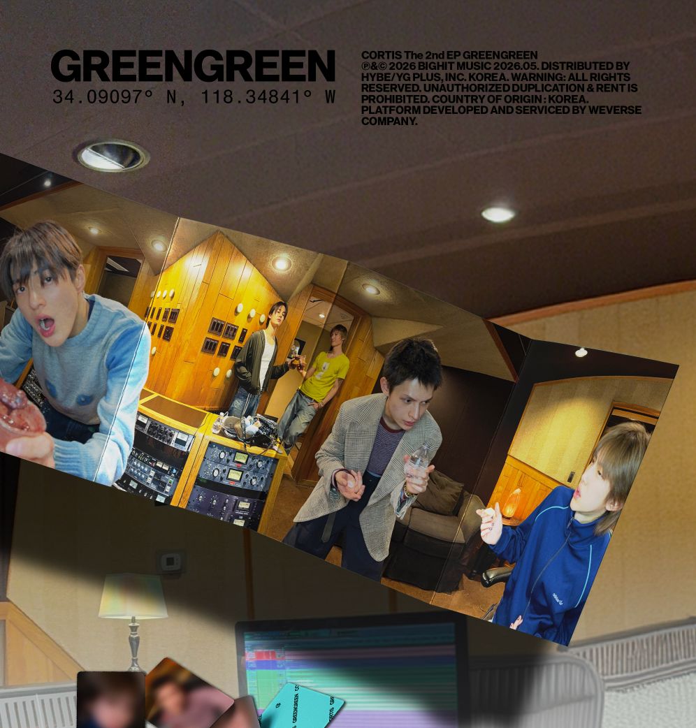 CORTIS - GREENGREEN (WEVERSE ALBUMS VER.) SET + Weverse Gift