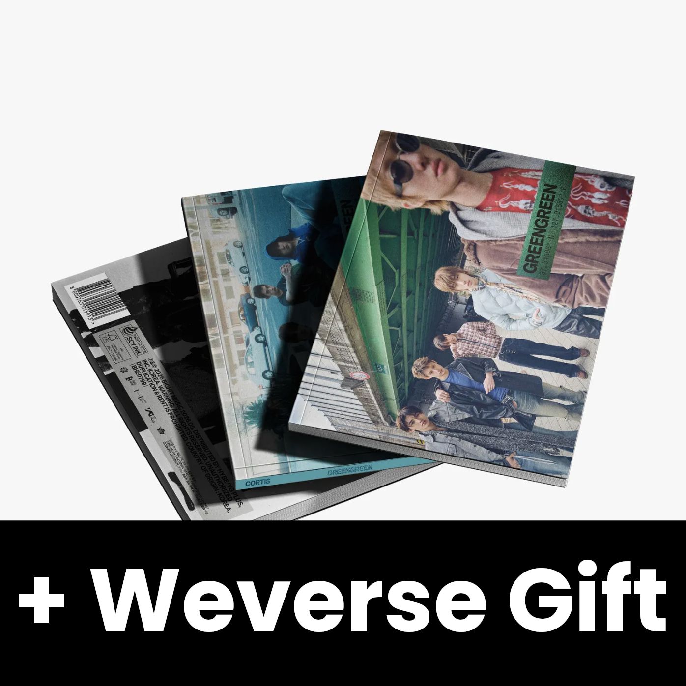 CORTIS - GREENGREEN + Weverse Gift Nolae