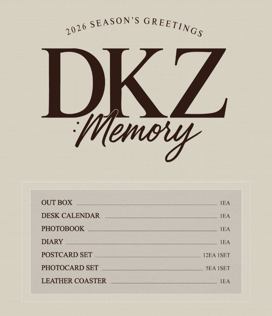 DKZ - 2026 SEASON'S GREETINGS (DKZ : MEMORY) + Extra Photocard