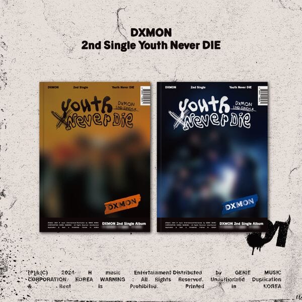 DXMON - YOUTH NEVER DIE (PHOTOBOOK VER.) Nolae