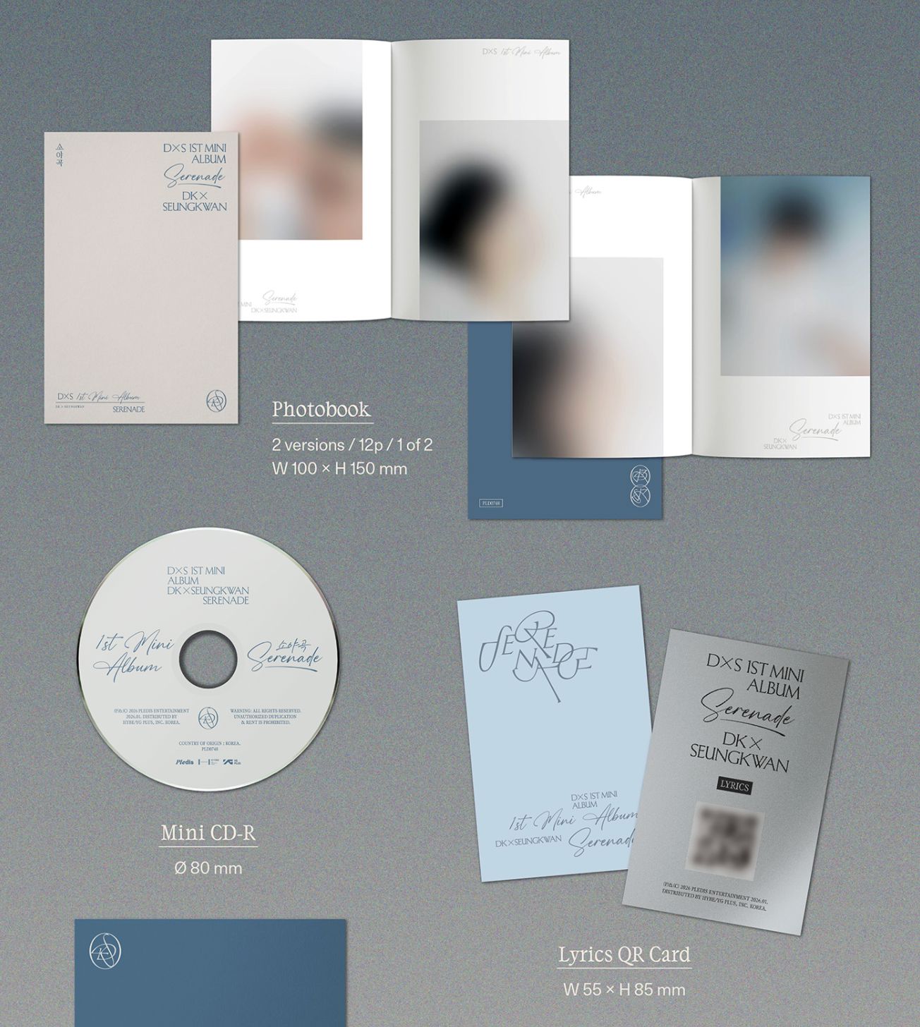 DXS (SEVENTEEN) - SERENADE (COMPACT VER.) + Weverse Gift Nolae