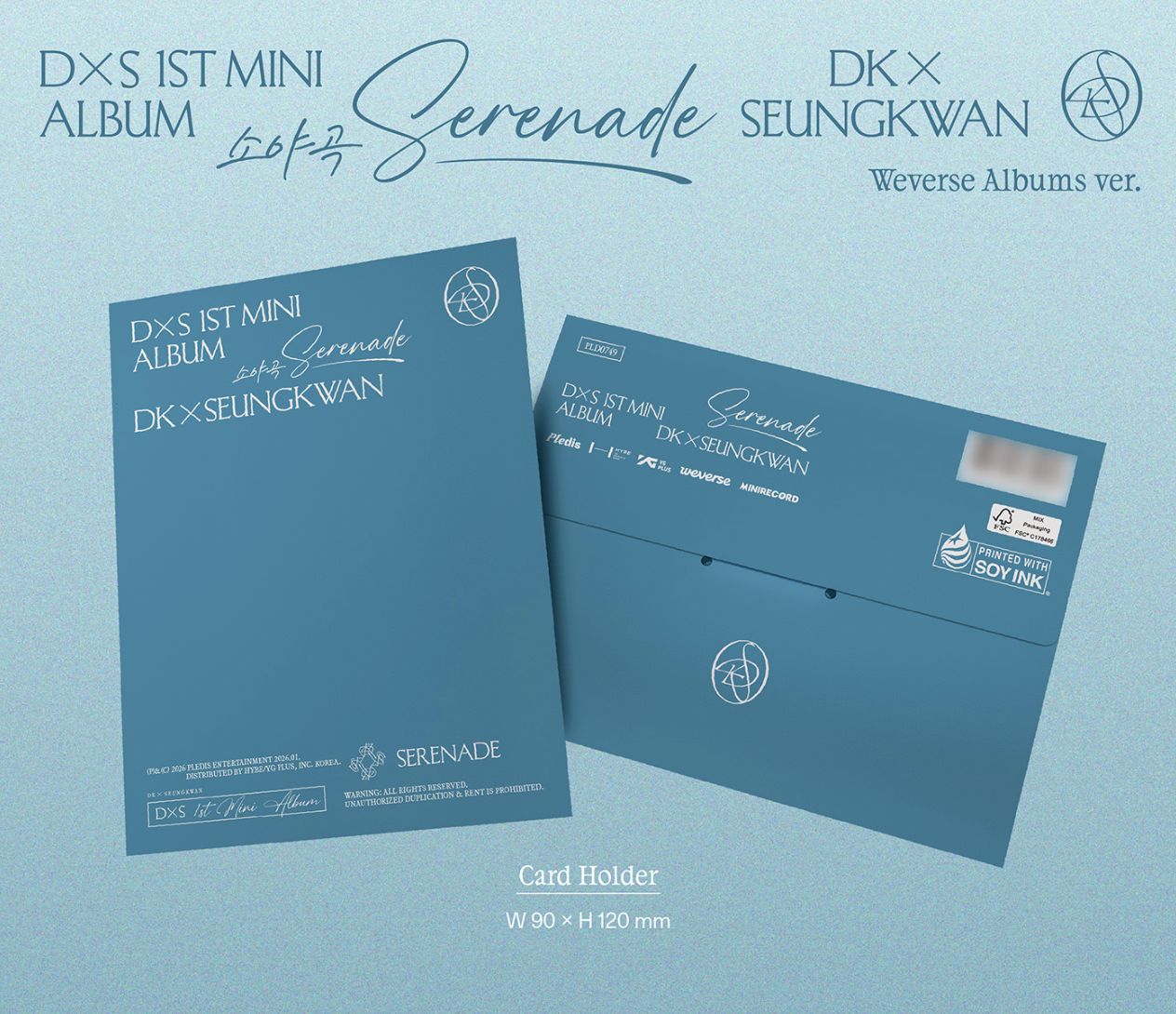 DXS (SEVENTEEN) - SERENADE (WEVERSE ALBUMS VER.) + Weverse Gift Nolae