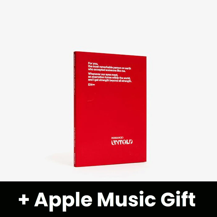 ENHYPEN - ROMANCE : UNTOLD (2ND STUDIO ALBUM) ENGENE VER. + Apple Music Gift