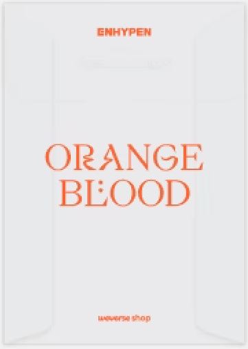 Buy Enhypen - Quinto mini álbum de Orange Blood (con regalos de Weverse)