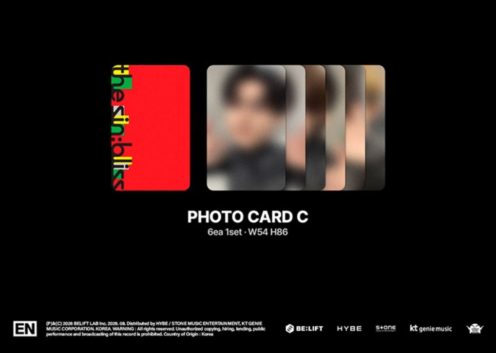 ENHYPEN - THE SIN: BLISS (WEVERSE ALBUMS VER.) + Weverse Gift Nolae