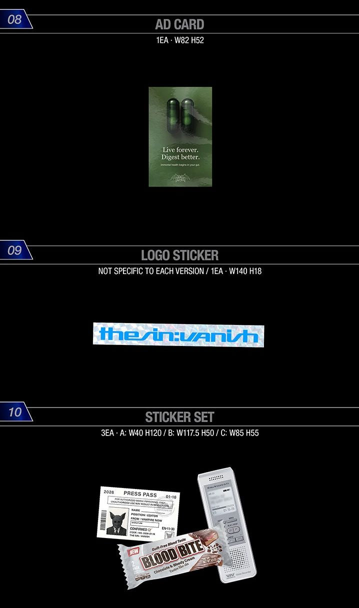 ENHYPEN - THE SIN: VANISH + Musicart Gift Nolae