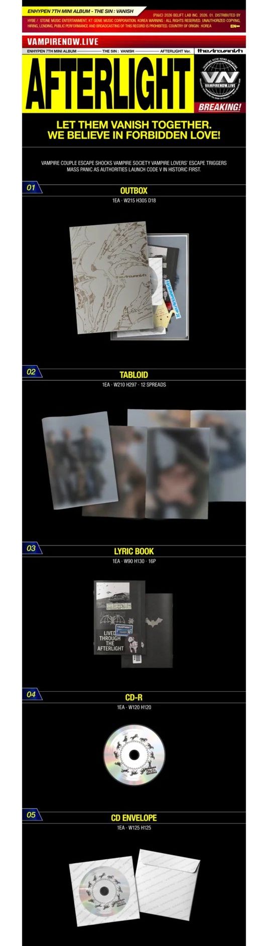 ENHYPEN - THE SIN: VANISH Nolae