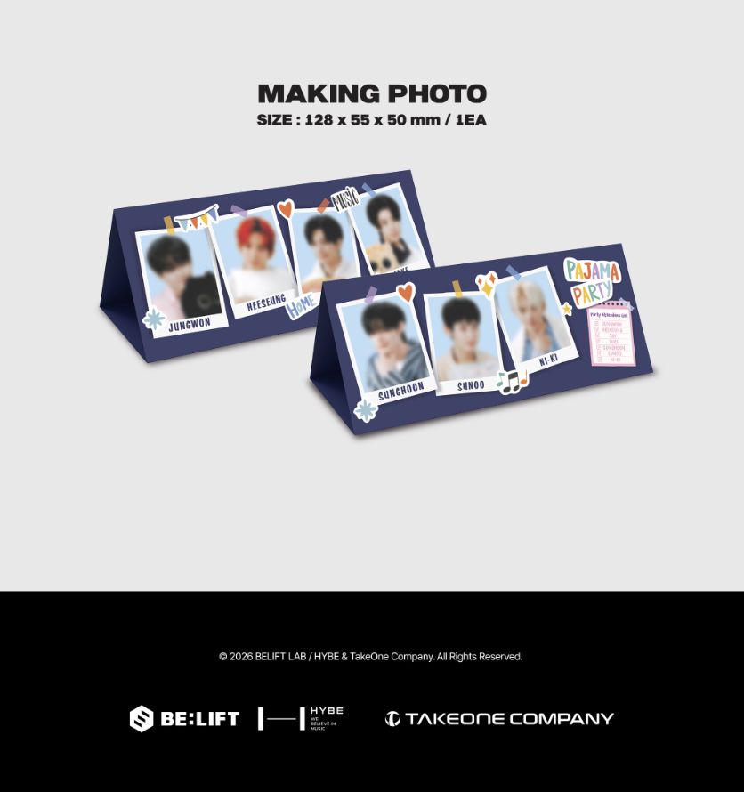 ENHYPEN - WORLD COUPON CARD COLLECTION (PAJAMA PARTY VER.) Nolae