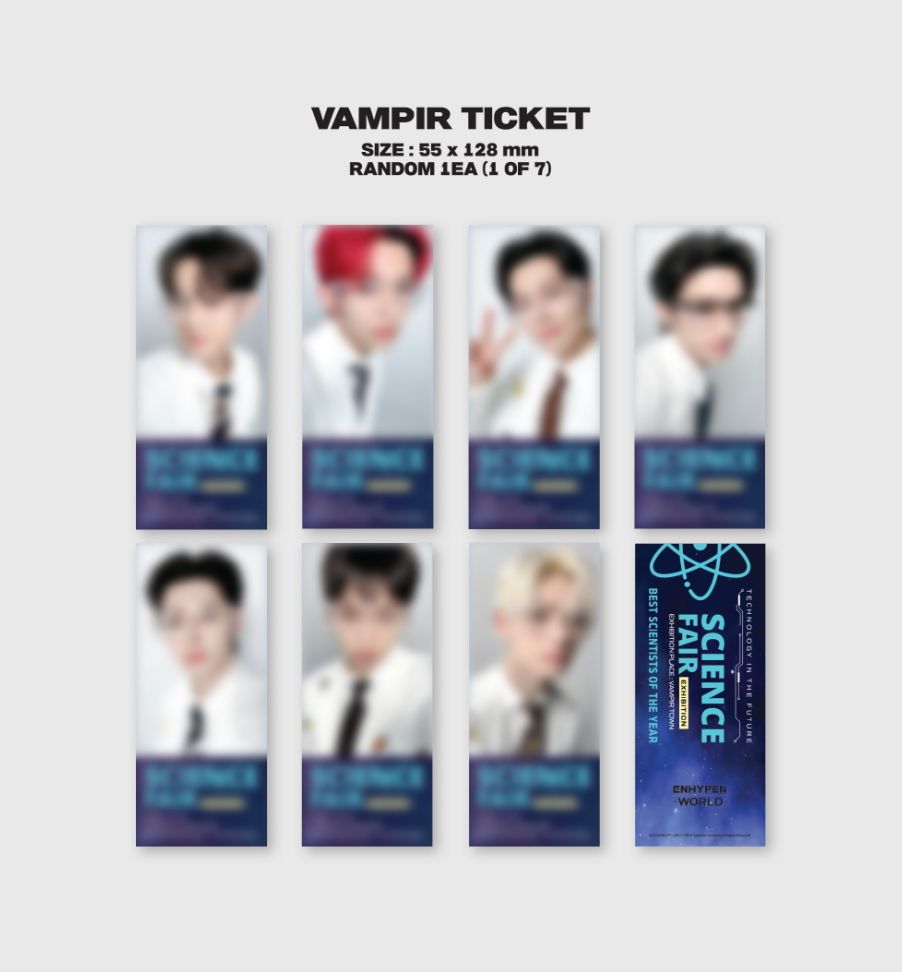 ENHYPEN - WORLD COUPON CARD COLLECTION (SCIENTIST VER.)