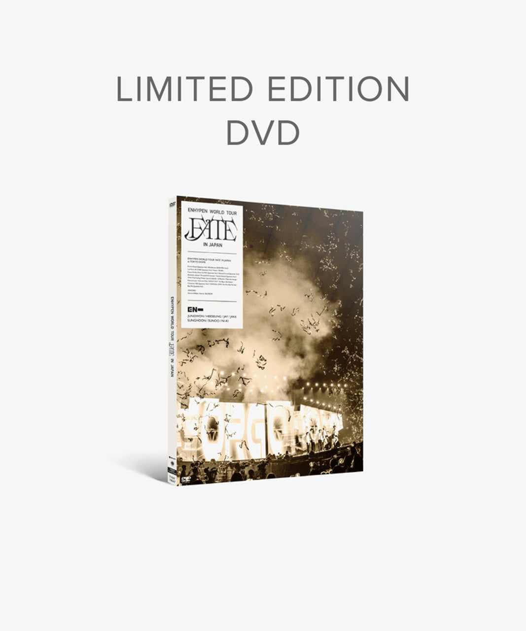 ENHYPEN - WORLD TOUR 'FATE' IN JAPAN (BLU-RAY/ DVD) ENHYPEN - WORLD TOUR 'FATE' IN JAPAN (BLU-RAY/ DVD)