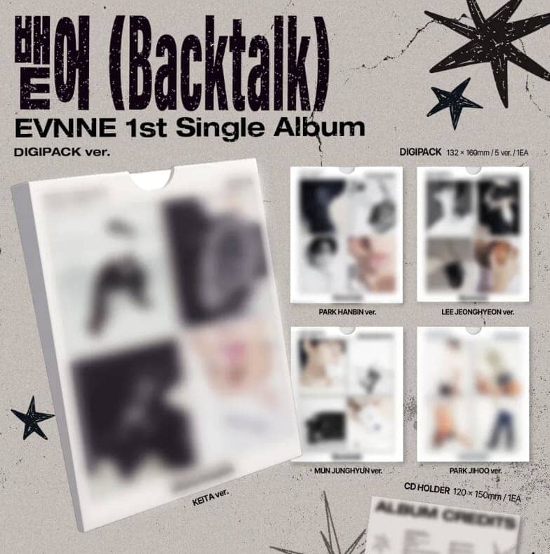 EVNNE - BACKTALK (DIGIPACK VER.) Nolae
