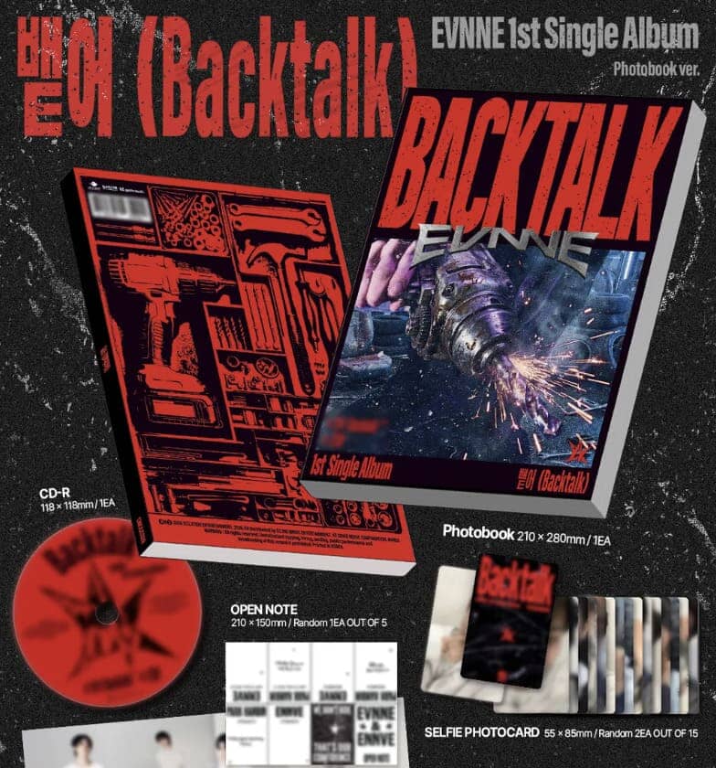 EVNNE - BACKTALK (PHOTOBOOK VER.) Nolae
