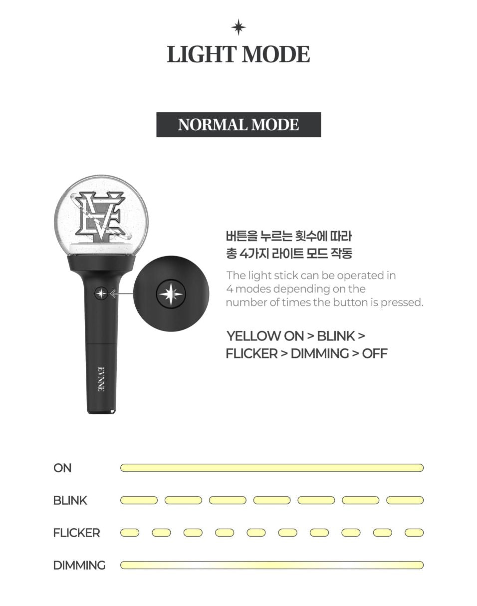 EVNNE - OFFICIAL LIGHT STICK VER.2 Nolae
