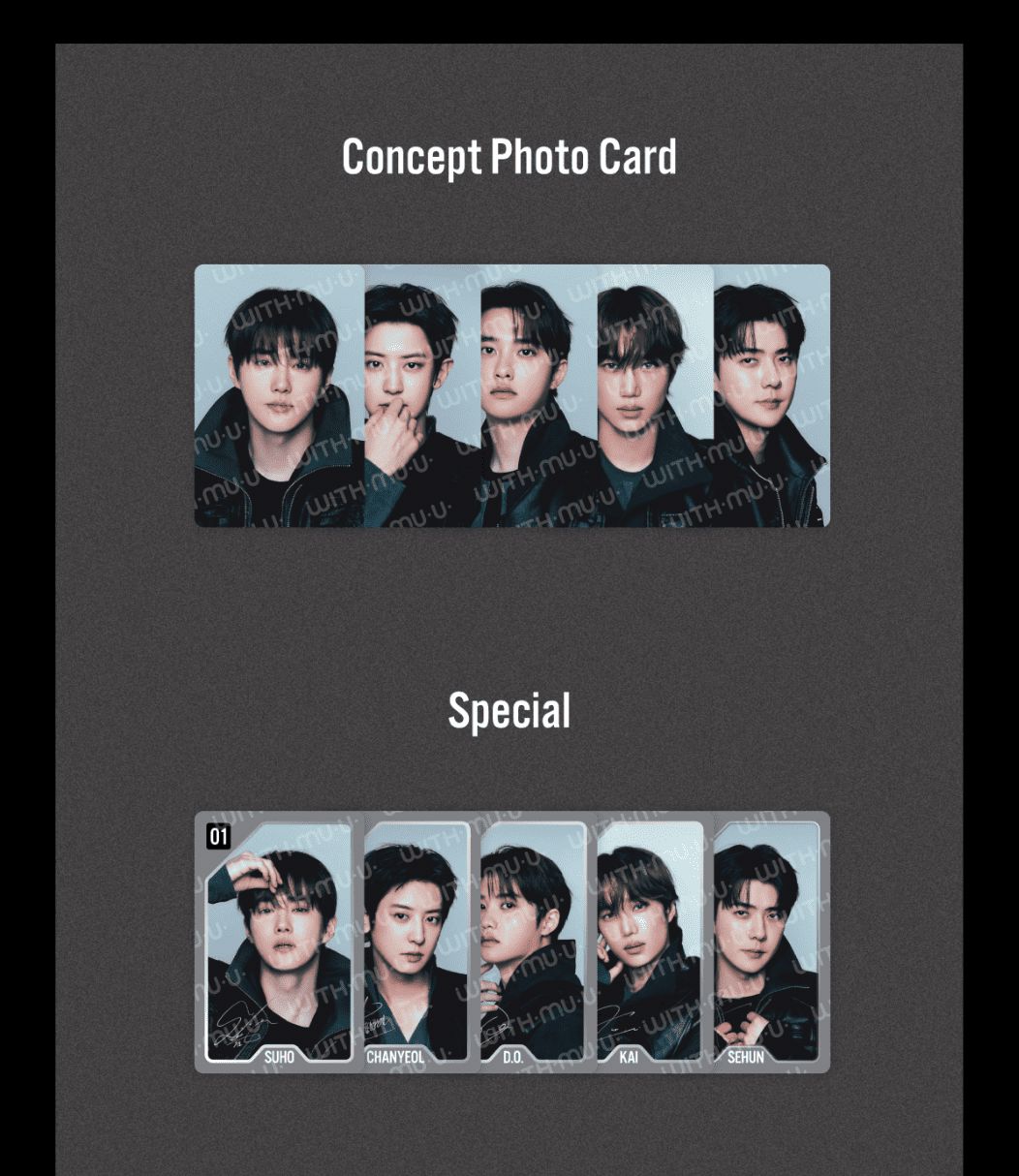 EXO - RANDOM TRADING CARD (2026 EXO PLANET #6 - EXHORIZON)