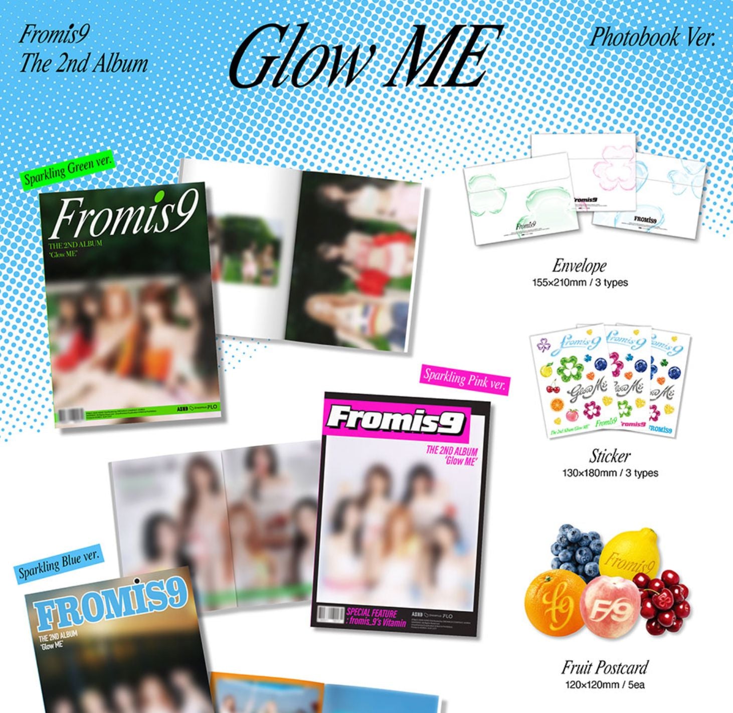 FROMIS_9 - GLOW ME (PHOTOBOOK VER.)