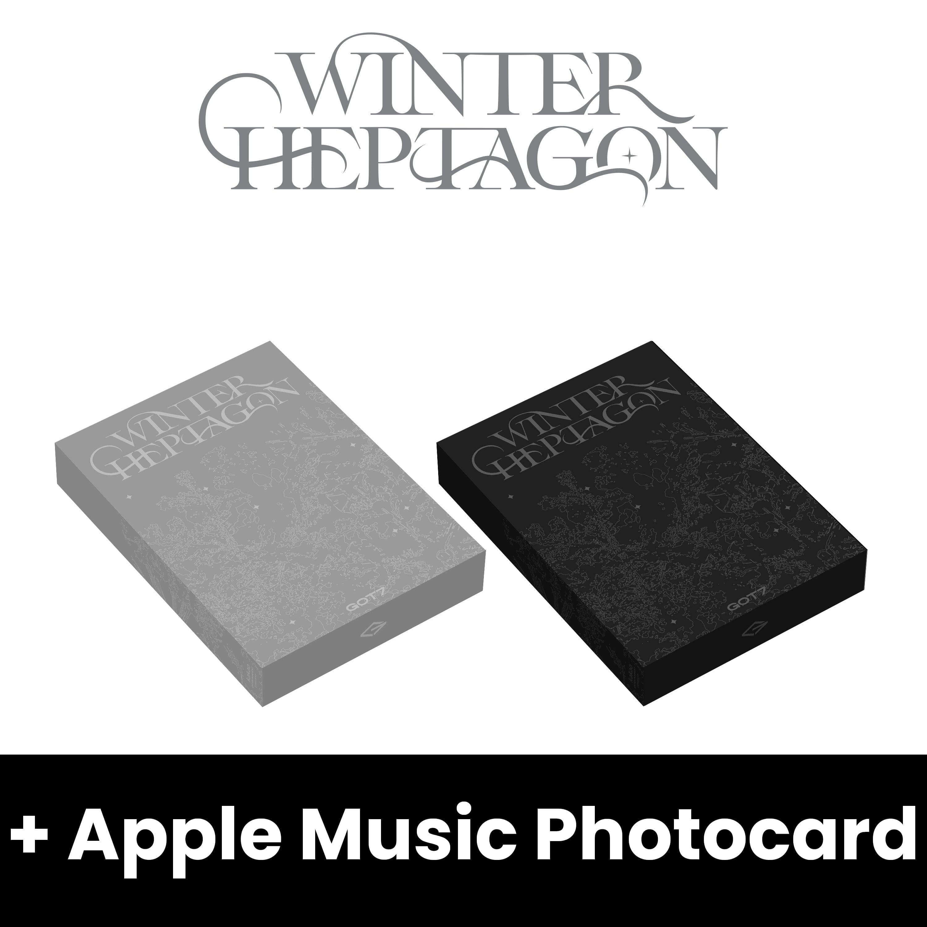 GOT7 - WINTER HEPTAGON + Apple Music Photocard Nolae