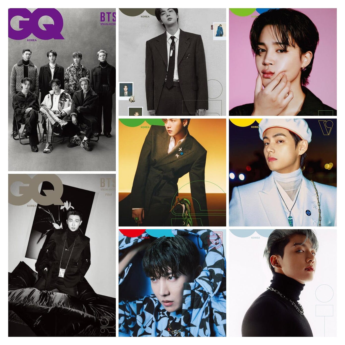 GQ KOREA BTS表紙 2022年1月号 V 和訳付 - その他