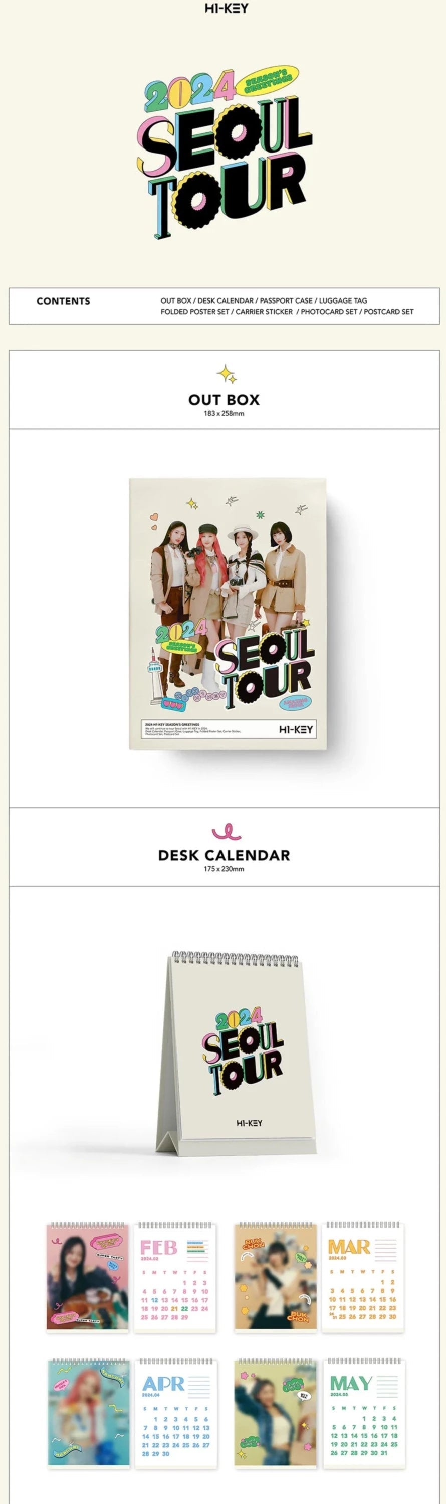 H1-KEY - 2024 SEASON’S GREETINGS "SEOUL TOUR" Nolae