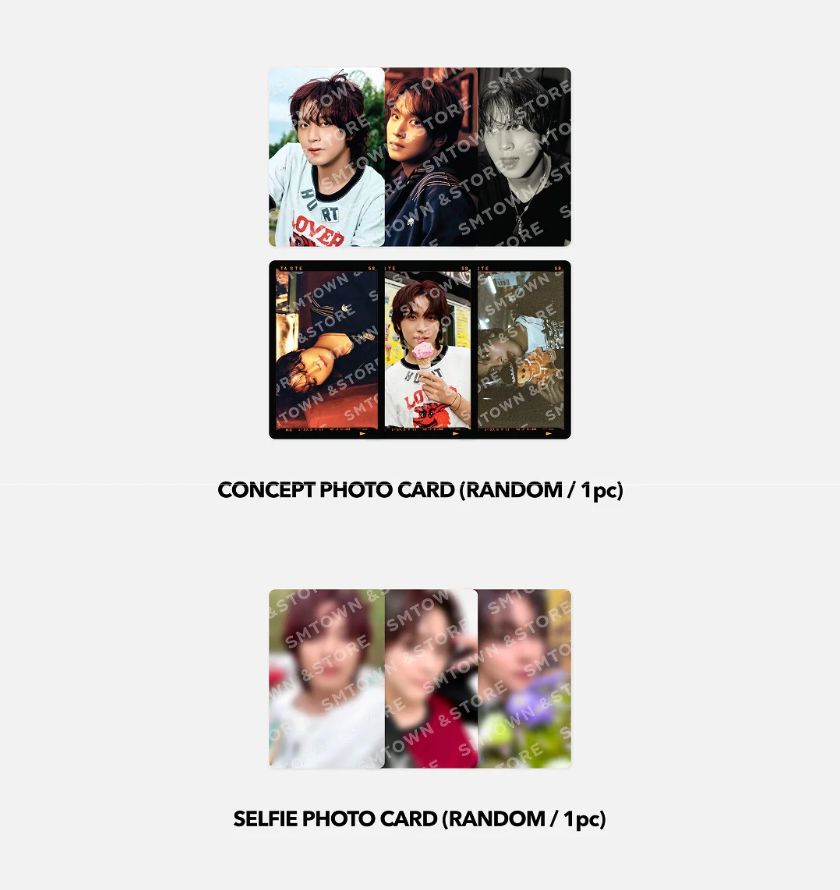HAECHAN (NCT) - RANDOM TRADING CARD SET (THE 1ST ALBUM 'TASTE' OFFICIA