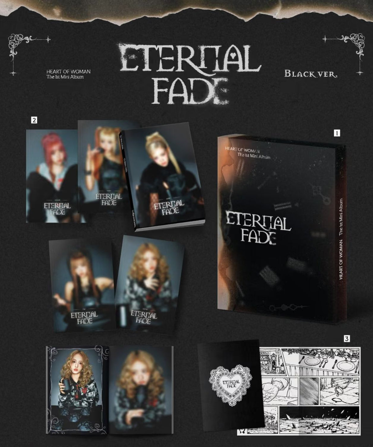 HEART OF WOMAN - ETERNAL FADE Nolae