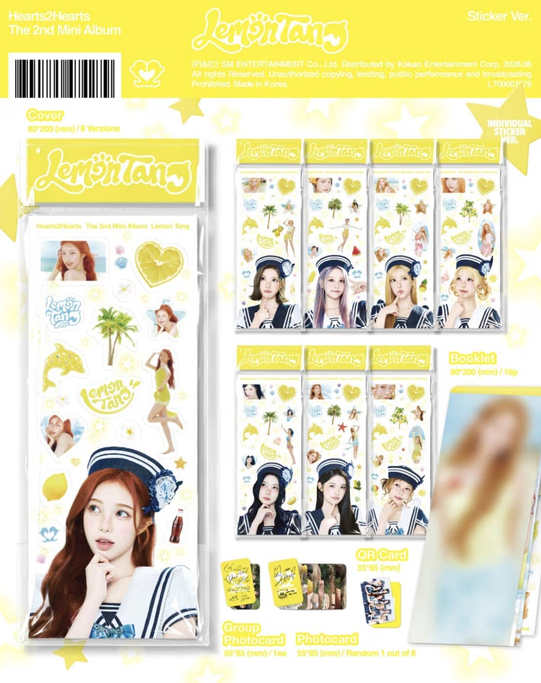 HEARTS2HEARTS - LEMON TANG
